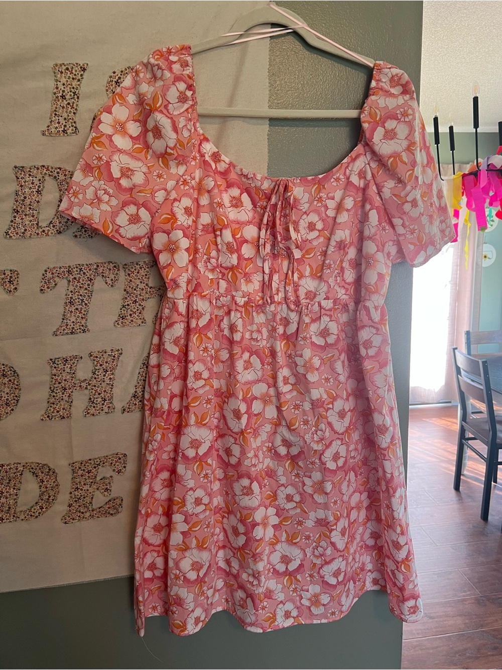 Copper Key floral babydoll dress
